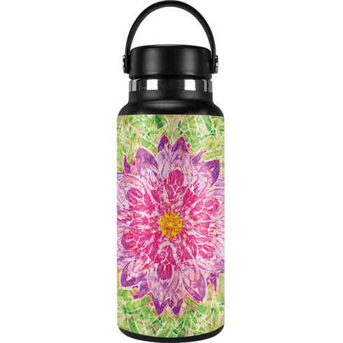 Ginseng Flower Hydro Flask 32oz Wide Mouth Skin